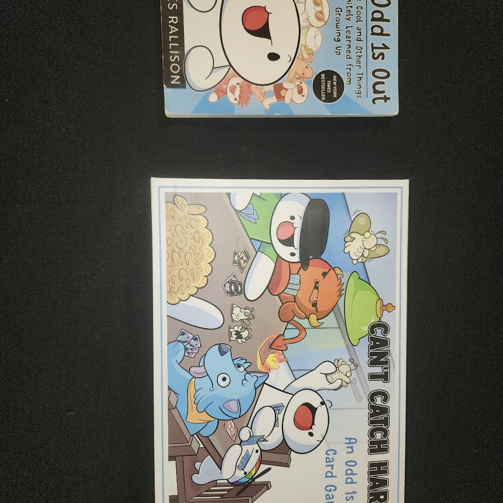 The Odd 1s out board game and book
